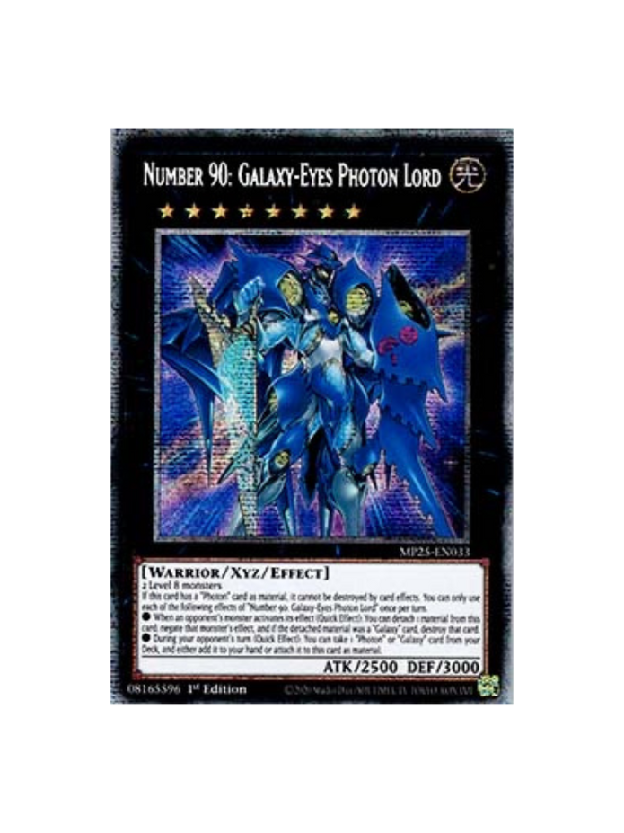 Yu-Gi-Oh! Number 90: Galaxy-Eyes Photon Lord MP25 (German)