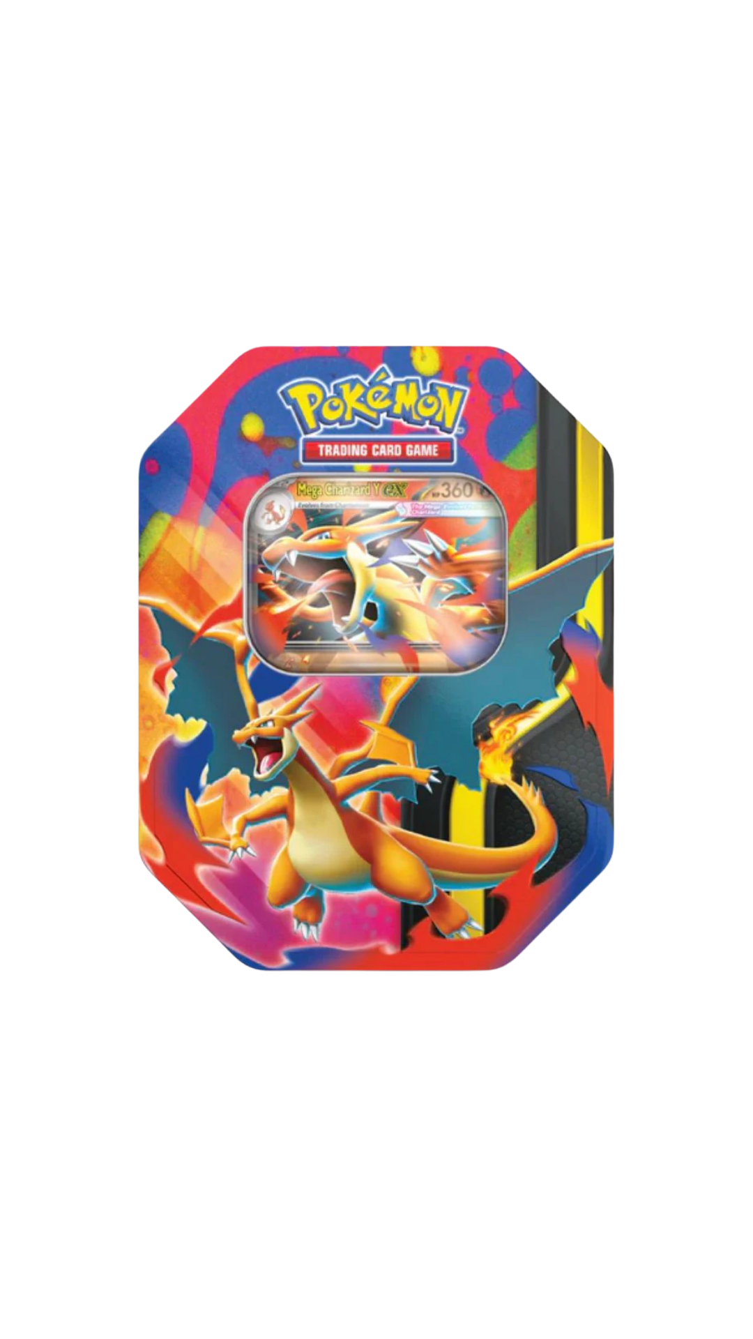 Pokemon Mega Charizard Y ex Tin (English) PRE-ORDER