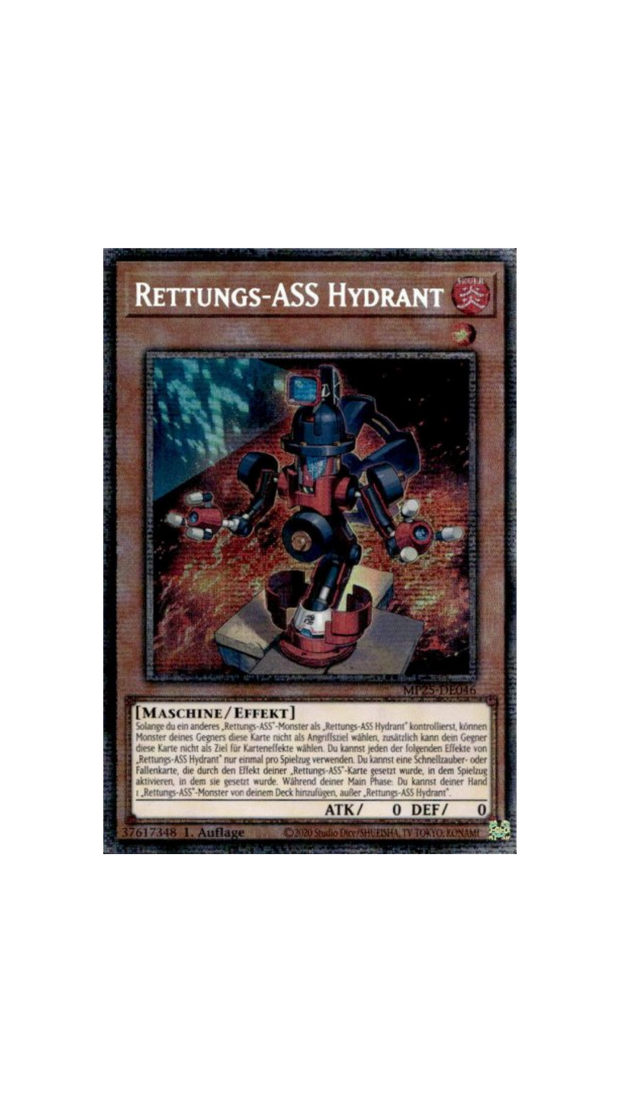 Yu-Gi-Oh! Rescue-ACE Hydrant MP25 (German)