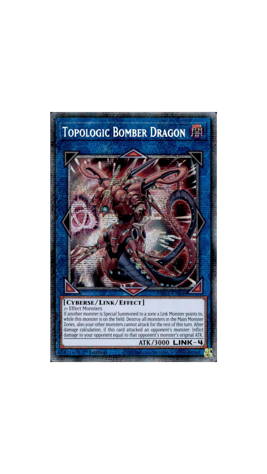 Yu-Gi-Oh! Topologic Bomber Dragon MP25 (English)