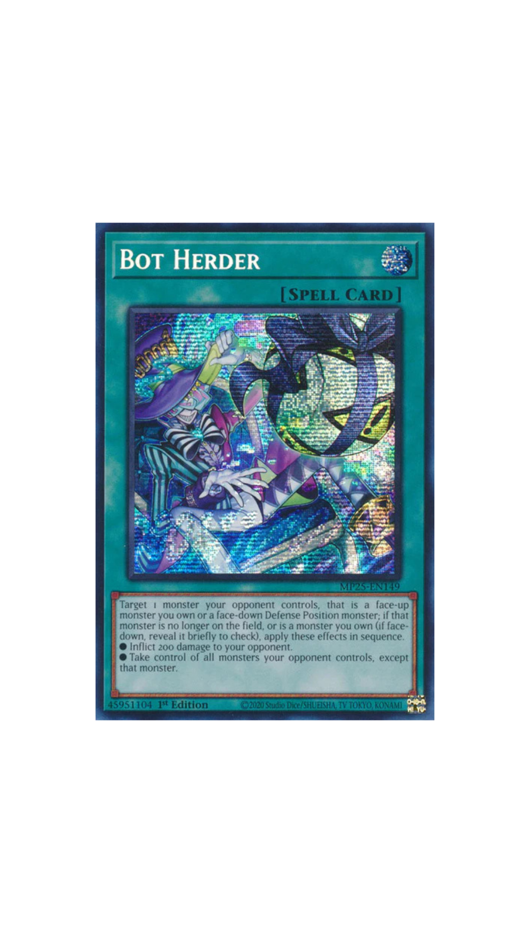 Yu-Gi-Oh! Bot Herder MP25 (English)
