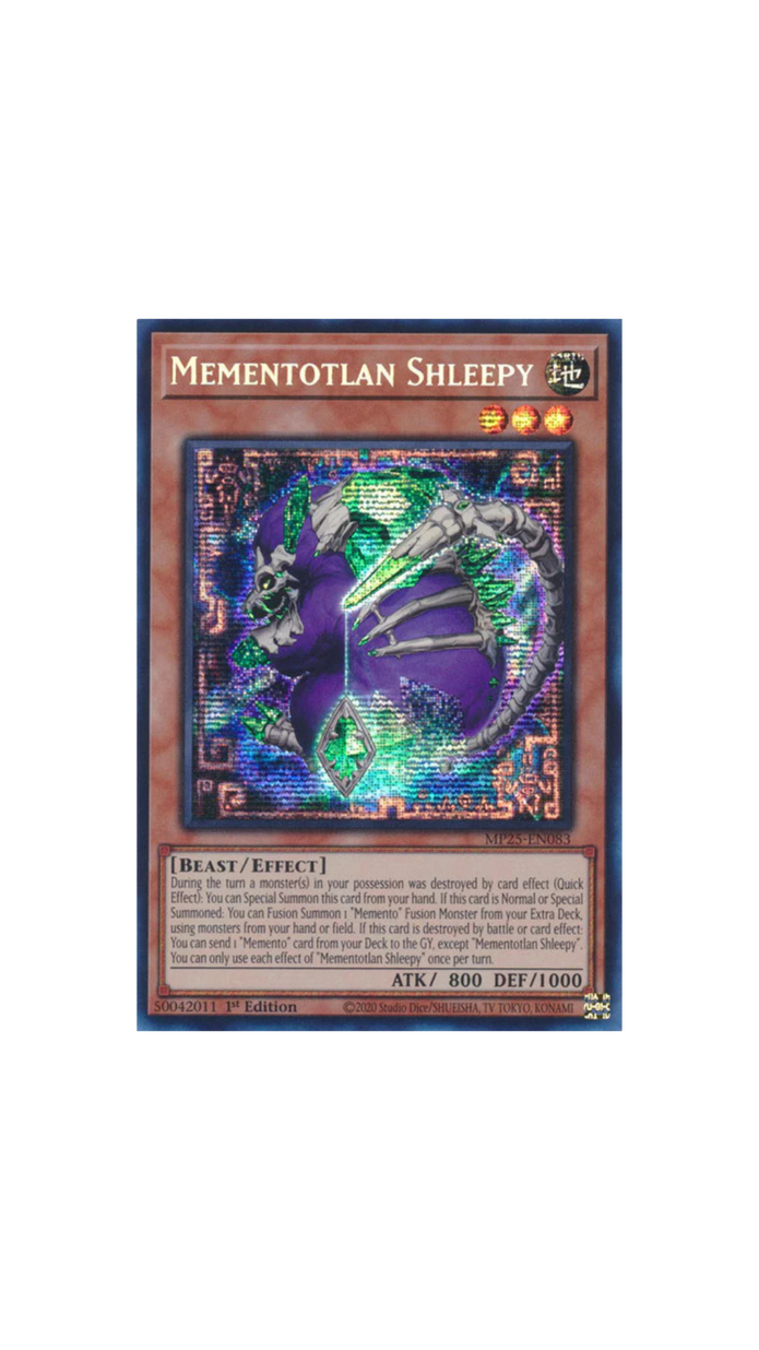 Yu-Gi-Oh! Mementotlan Shleepy MP25 (English)