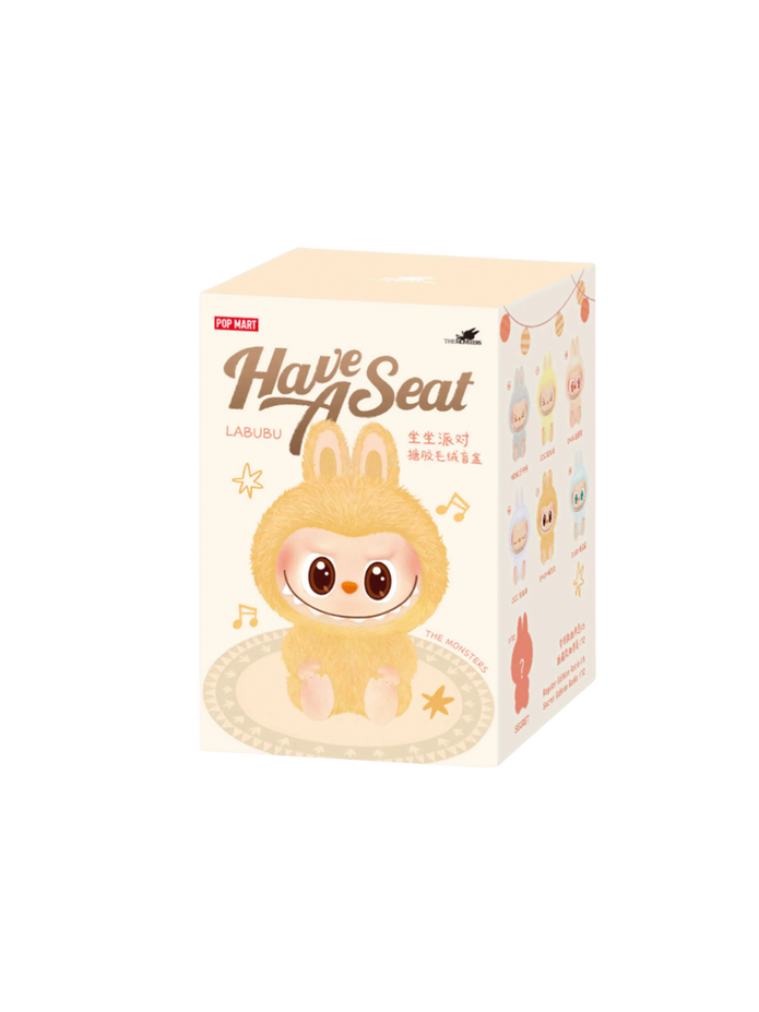 Pop Mart Labubu The Monsters Have a Seat Series-Vinyl Plush Blind Box PRE-ORDER