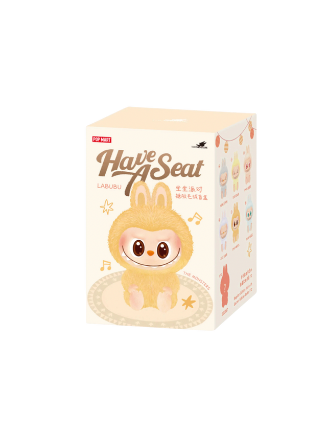 Pop Mart Labubu The Monsters Have a Seat Series-Vinyl Plush Blind Box PRE-ORDER