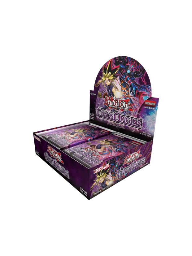 Yu-Gi-Oh! Chaos Origins Booster Box 1st Edition (24 Packs) (English) PRE-ORDER