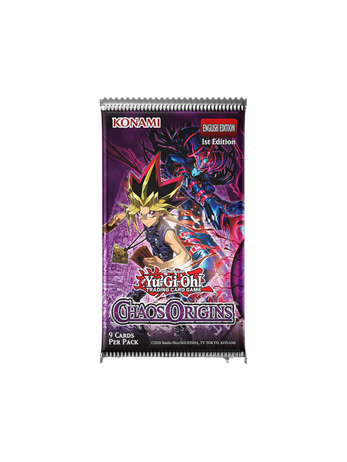 Yu-Gi-Oh! Chaos Origins Booster Box 1st Edition (24 Packs) (English) PRE-ORDER