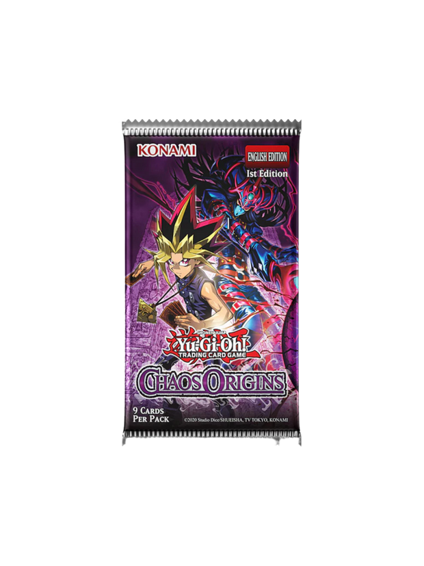 Yu-Gi-Oh! Chaos Origins Booster Box 1st Edition (24 Packs) (English) PRE-ORDER