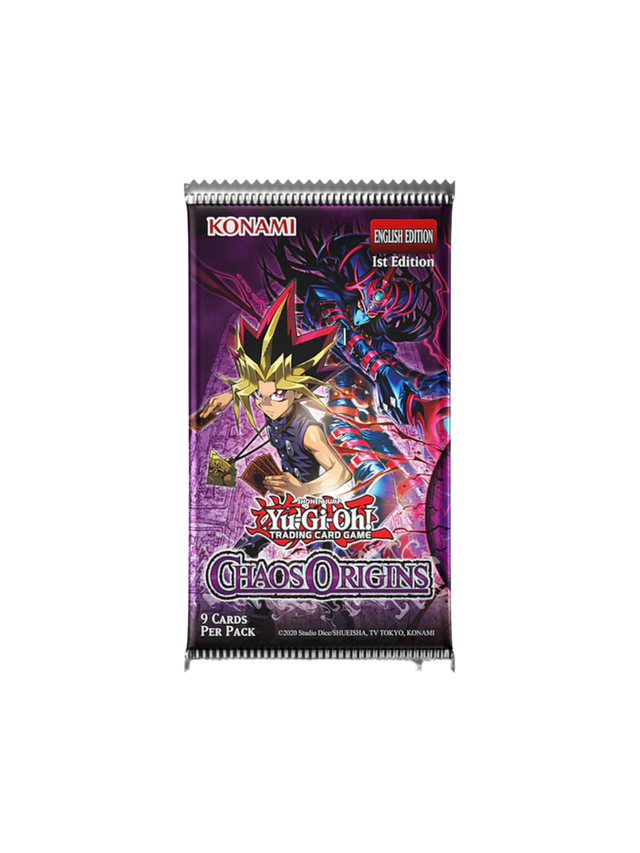 Yu-Gi-Oh! Chaos Origins Booster Box 1st Edition (24 Packs) (English) PRE-ORDER