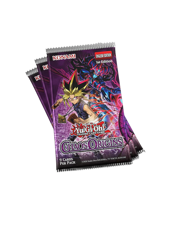 Yu-Gi-Oh! Chaos Origins Booster Box 1st Edition (24 Packs) (English) PRE-ORDER
