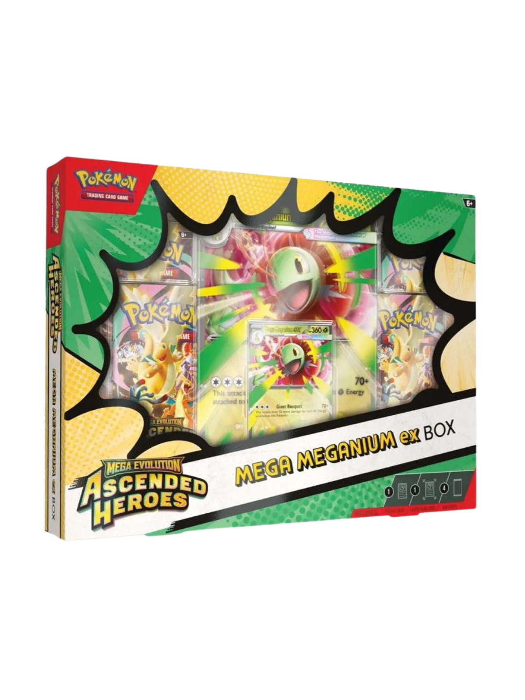Pokemon Ascended Heroes Mega Meganium ex Box (English)