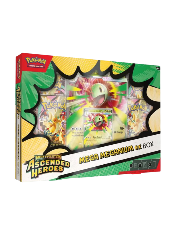 Pokemon Ascended Heroes Mega Meganium ex Box (English)