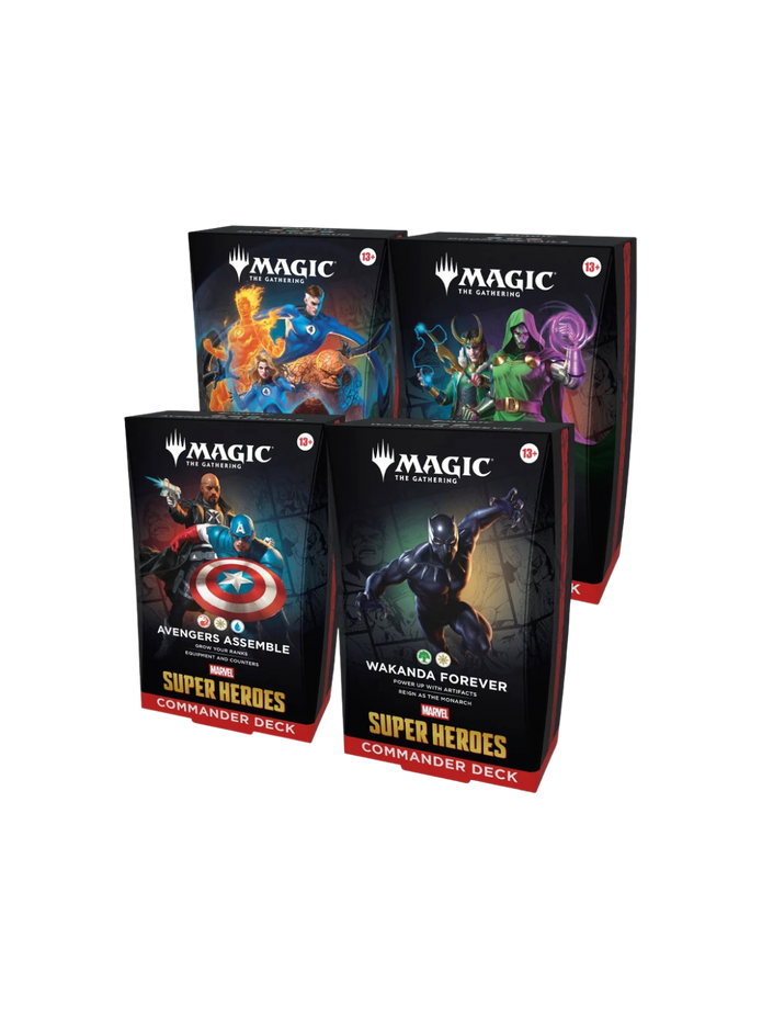 Magic: The Gathering Marvel Super Heroes Commander Deck (English) PRE-ORDER