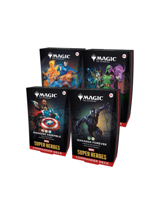 Magic: The Gathering Marvel Super Heroes Commander Deck (English) PRE-ORDER