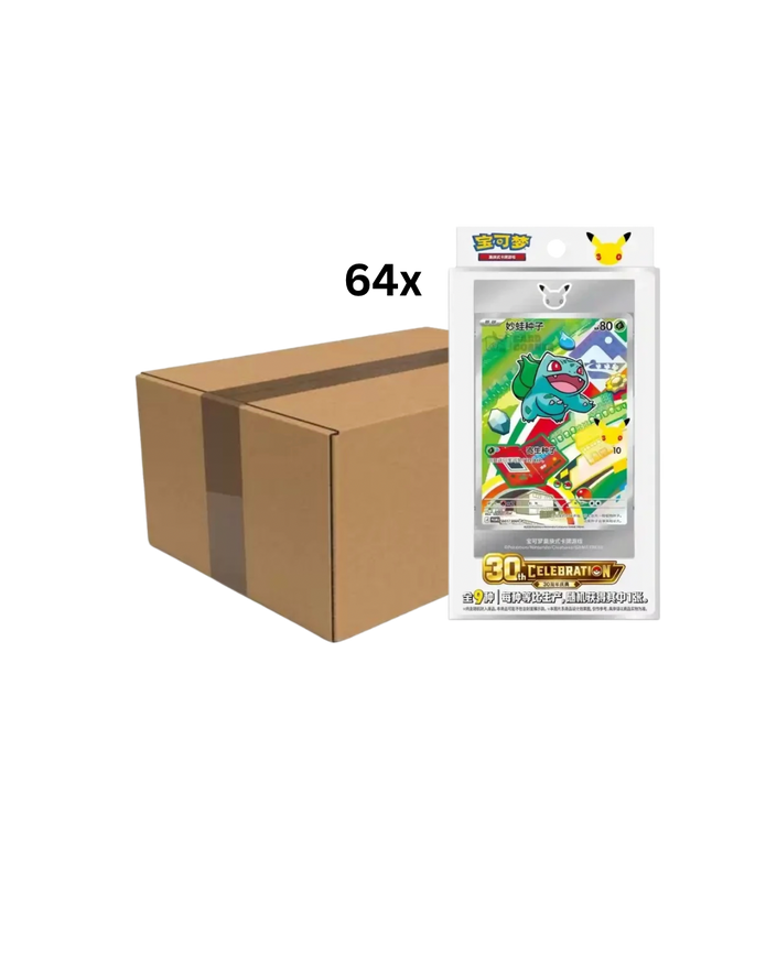 Pokemon 30th Anniversary Celebration Original Partner Card Set Vol.1 Sealed Case (Chinese) (64 Boxes) PRE-ORDER