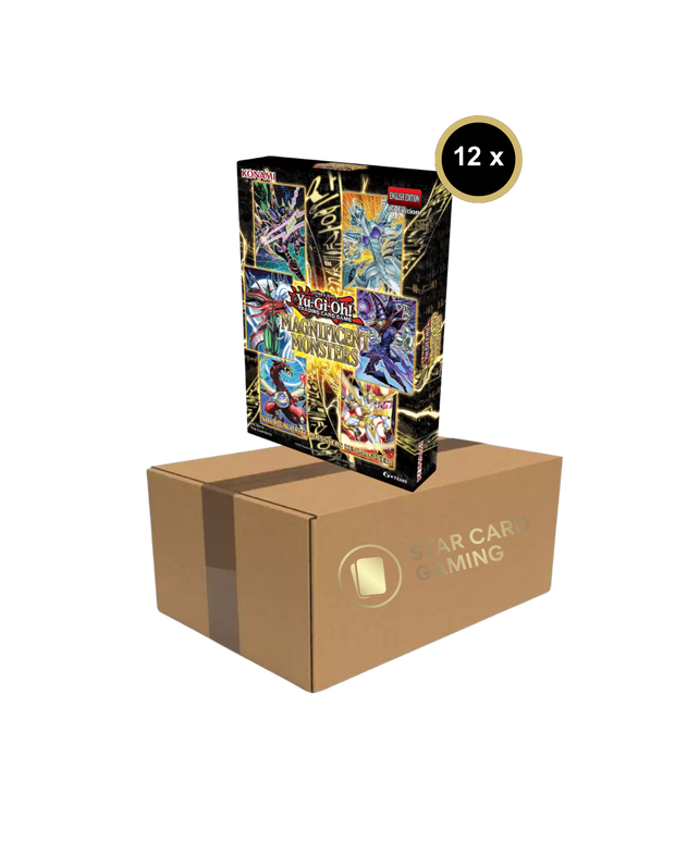 Yu-Gi-Oh! Magnificent Monsters Tuckbox 1st Edition Sealed Display (12 Boxes) (English) PRE-ORDER