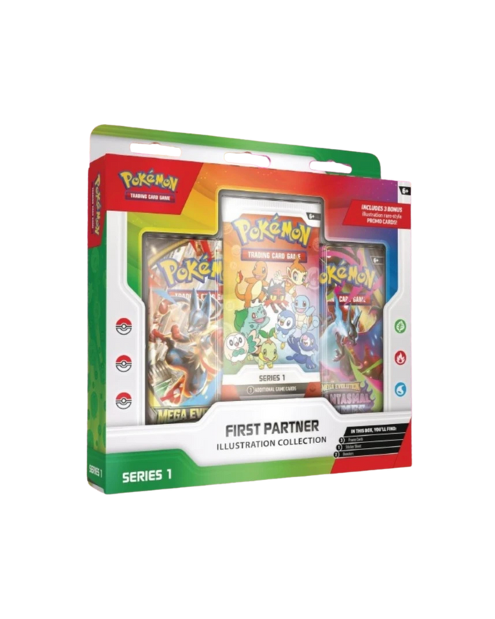 Pokemon First Partner Illustration Collection Series 1 (English) PRE-ORDER
