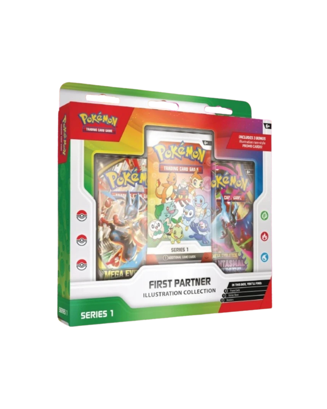 Pokemon First Partner Illustration Collection Series 1 (English) PRE-ORDER