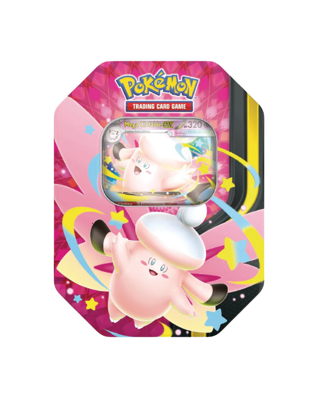 Pokemon Mega Moonlit Tins Mega Clefable ex Tin (English)