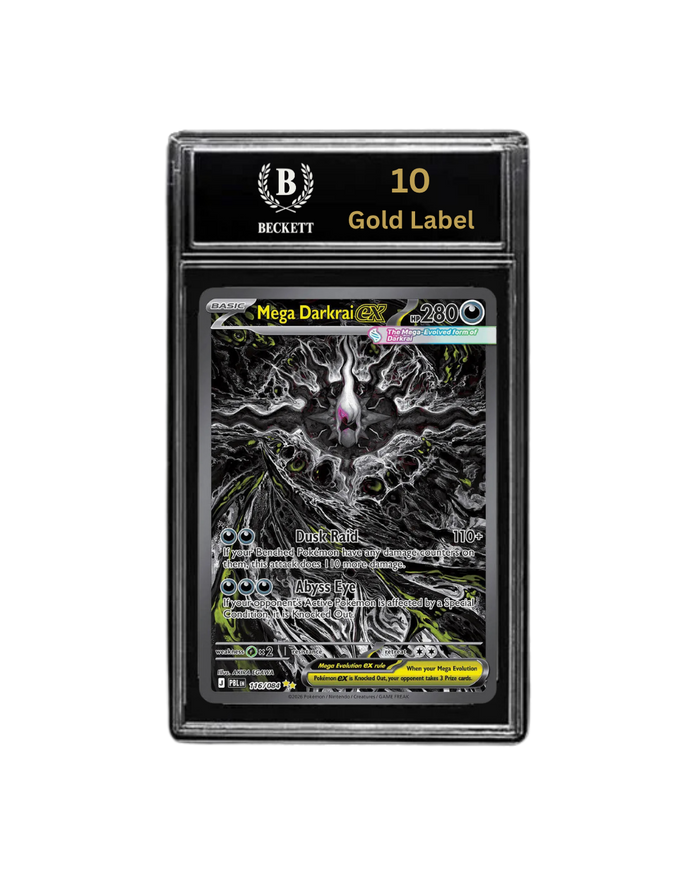 Pokemon Mega Darkrai ex PBL 116 (English) BGS Pristine 10 Gold Label