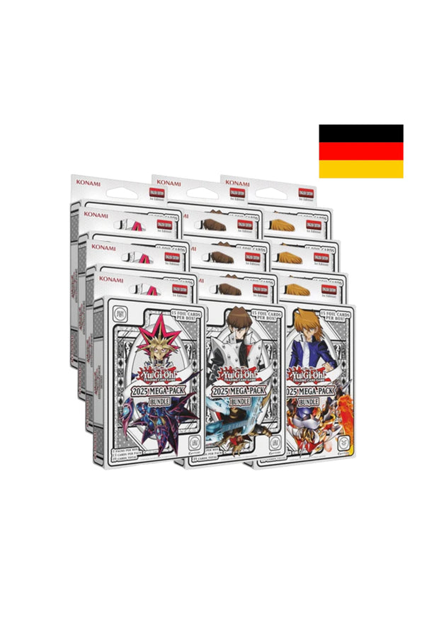 Yu-Gi-Oh! 12x Mega-Pack Bundle Tuckboxen (Display) GER