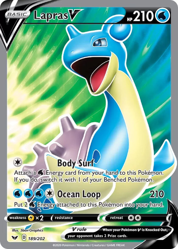 Pokémon Lapras V SSH 189