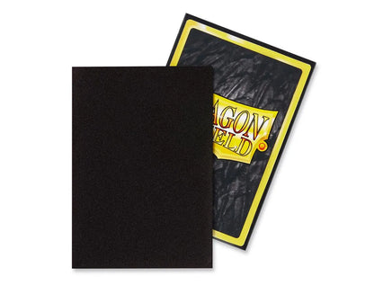 60 Small Dragon Shield Sleeves - Matte Black