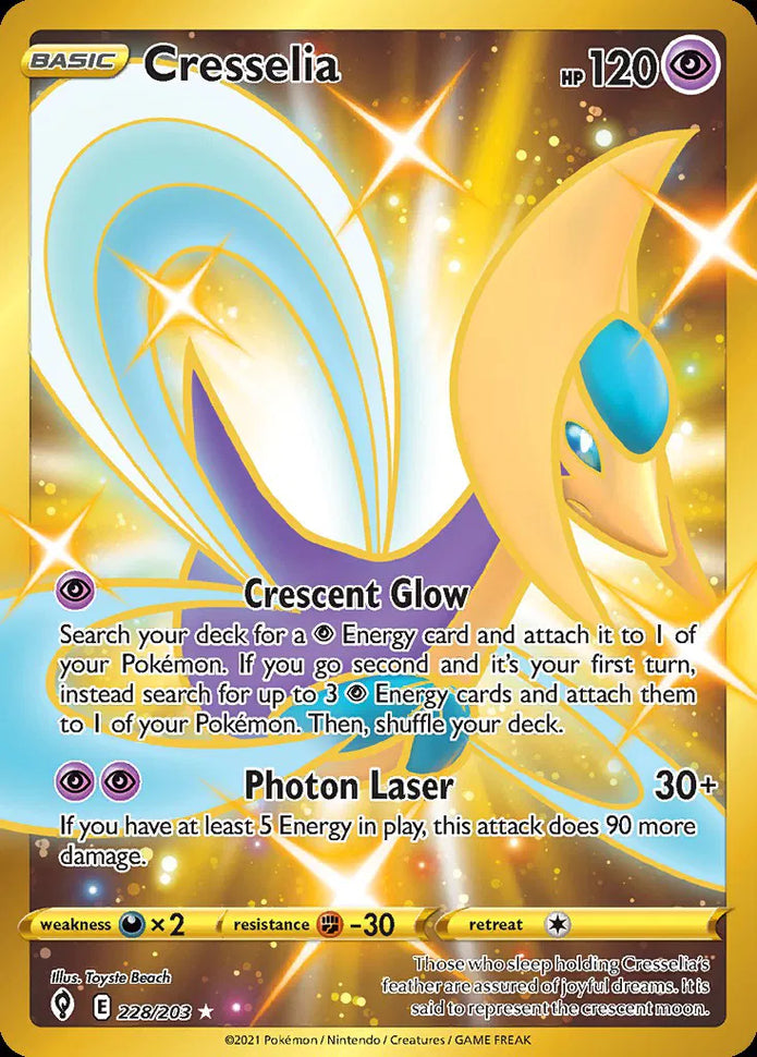 Pokémon Cresselia EVS 228
